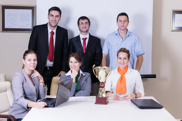 Success business team