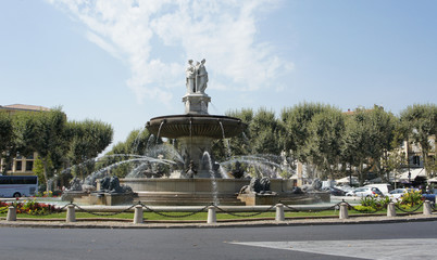 Obraz premium fontaine