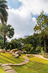 Fototapeta premium Mae Fah Luang Garden, located on Doi Tung,Thailand