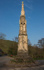 The cross at Ilam, peak didtrict national park