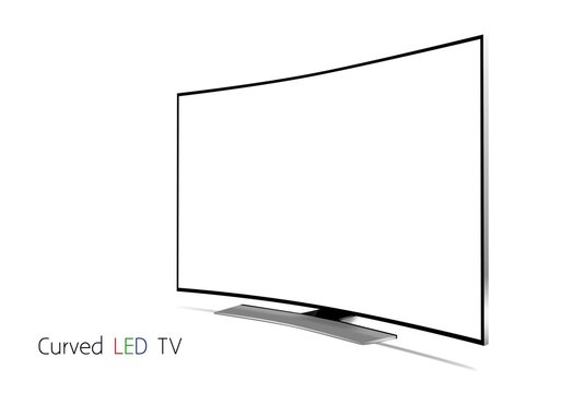 curved LED TV