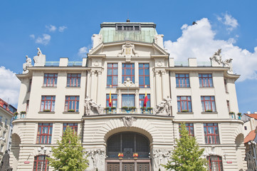 New City-hall of Prague