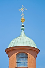 Fototapeta na wymiar Saint Lawrence Church located at Prague