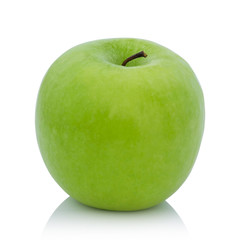 Green apple, isolated on white background