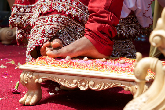 Seven step wedding ritual