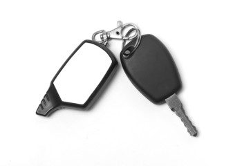 remote car key isolated on white background