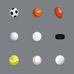 Obraz premium sports balls
