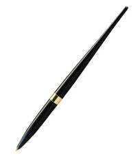 Black pen isolated