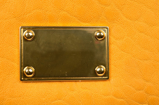 Golden plate