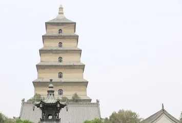 Muurstickers dayan pagoda  © lzf