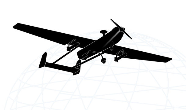 silhouette - uav enlightenment drone 3 - g621