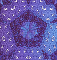 A violet pattern