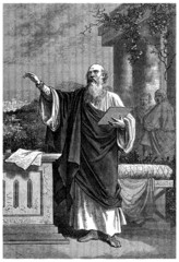 Ancient Philosopher (or early Christian Preacher)