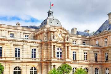 Fototapeta na wymiar Luxembourg Palase in Paris, France.