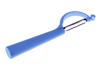 hellblauer Sparschäler