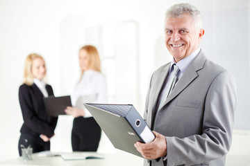 Fototapeta premium Senior Businessman