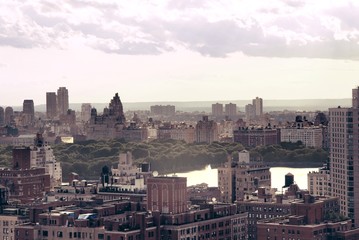 new york city mit blick auf central park
