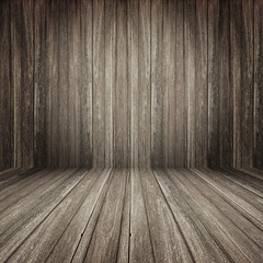 Brown wooden room background