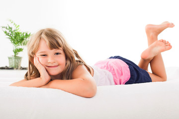 Fototapeta premium Little girl