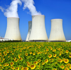 Nuclear power plant Temelin in Czech Republic