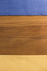 napkin at cutting wood