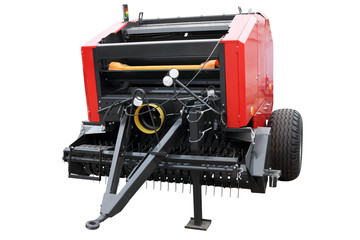 Red modern seeder