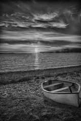 Boat on Beach, Scotland,