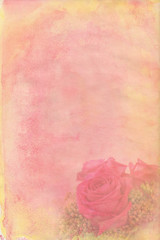 rosenblüten aquarell