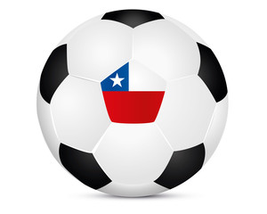 Fototapeta premium Fussball Chile