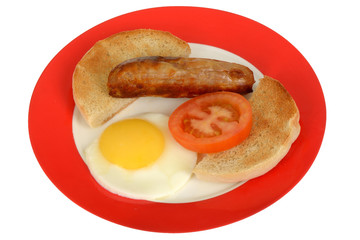 Sausage and Fried Egg