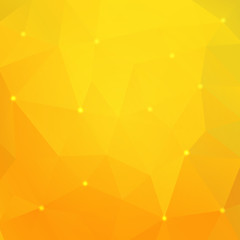 Orange triangle background