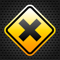 Obraz premium Warning sign 2