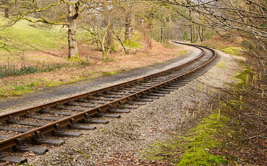 Rail Tracks S Curve