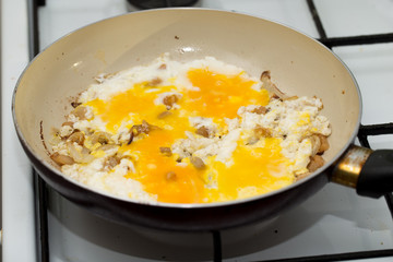 scrambled eggs