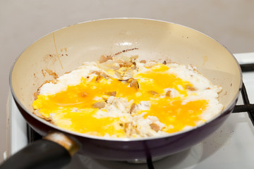 scrambled eggs