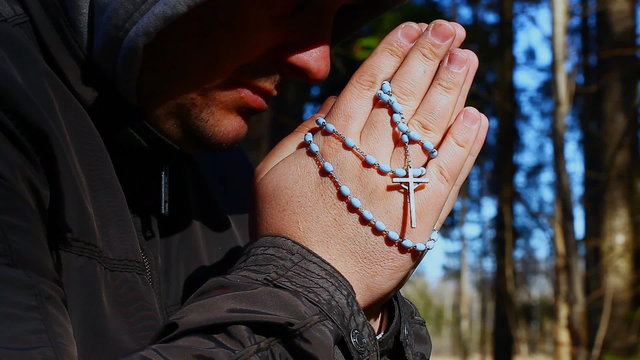 Religious man with a rosary episode 2