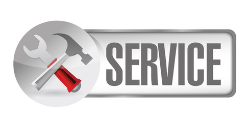 service tools illustration design