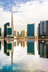 Dubai skyline, UAE.