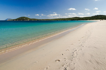 Obraz premium Cala Liscia Ruja beach.