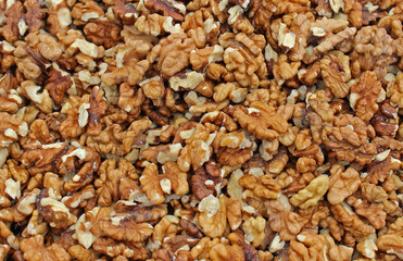 Raw walnuts