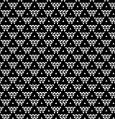 Tribal monochrome lace. Vector illustration.