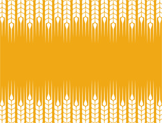 background with wheat ears