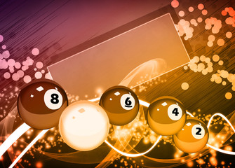Billiard background