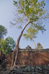 Bayon Temple at Angkor Thom, Angkor, Cambodia