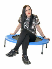 Fototapeta premium trampoline