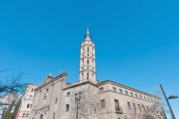 Fototapeta na wymiar San Juan de los Panetes Kościół w Saragossa, Hiszpania