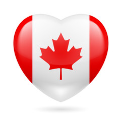 Heart icon of Canada