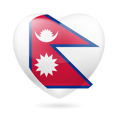 Heart icon of Nepal