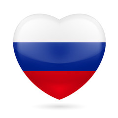 Heart icon of Russia