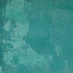 abstract grunge blue green wall backdrop